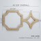 Ekena Millwork Large Anderson Decorative Fretwork Wood Wall Panels, Cherry, 42 3/8"W x 23 3/8"H x 3/8"T WALW24X24X0375ANDCH - alternate 5